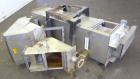 Used Carter Day Spin-Away Spin Dryer, Model DAS2, 304 Stainless Steel. Driven by a 5hp, 3/60/230/460 volt, 1750 rpm motor. Includes an Agglomerate unit, model AU200, and a carbon steel stand.