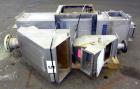Used Carter Day Spin-Away Spin Dryer, Model DBA2, 304 Stainless Steel. Driven by a 5hp, 3/60/230/460 volt, 1730 rpm motor. Includes an Agglomerate unit, model AU200, and a carbon steel stand.