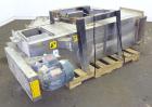 Used- Carter Day Spin-Away Spin Dryer, Model DBA2, 304 Stainless Steel. Driven by a 5hp, 3/60/230/460 volt, 1730 rpm motor. ...