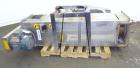 Used Carter Day Spin-Away Spin Dryer, Model DBA2, 304 Stainless Steel. Driven by a 5hp, 3/60/230/460 volt, 1730 rpm motor. Includes an Agglomerate unit, model AU200, and a carbon steel stand.