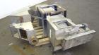 Used Carter Day Spin-Away Spin Dryer, Model DBA2, 304 Stainless Steel. Driven by a 5hp, 3/60/230/460 volt, 1730 rpm motor. Includes an Agglomerate unit, model AU200, and a carbon steel stand.