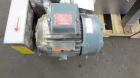 Used Carter Day Spin-Away Spin Dryer, Model DBA2, 304 Stainless Steel. Driven by a 5hp, 3/60/230/460 volt, 1730 rpm motor. Includes an Agglomerate unit, model AU200, and a carbon steel stand.