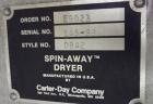 Used Stainless Steel Carter Day Spin-Away Spin Dryer, Model DBA2