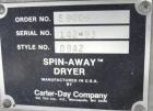 Used Stainless Steel Carter Day Spin-Away Spin Dryer, Model DBA2