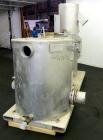 Used Gala Industries Spin Dryer, Model 12.3 ECBF, 304 Stainless Steel. Rotor speed 1017 rpm. Includes side access door, screen sections, and rotor. Driven by a 7.5 hp, 3/60/460 volt, 1180 rpm motor. ...