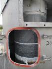 Used Gala Spin Dryer, Model 16.3DW, Stainless Steel. Capacity approximately 2,000 lbs per hour. Driven by a 7.5hp, 230/460 volt motor. Rated 780 rpm dryer speed. Includes a 450 gallon reservoir. Seri...