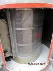 Used Gala Spin Dryer, Model 16.3DW, Stainless Steel. Capacity approximately 2,000 lbs per hour. Driven by a 7.5hp, 230/460 volt motor. Rated 780 rpm dryer speed. Includes a 450 gallon reservoir. Seri...