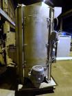 Used Gala Spin Dryer, Model 201BF, Stainless Steel. Bottom feed, 380 rpm rotor speed, underdriven with 7.5 hp, 230/460 volt, 1760 rpm motor. Serial #770811