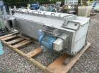 Used Gala Spin Dryer, Model 5032BF. Approximate 32” diameter screens (5) high. Driven by a 20HP motor. Includes a stand, (3) spare screen, and a spare 20HP motor.