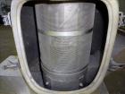 Used Gala Industries Spin Dryer, Model 8.2 BF, driven by an approximate 5 hp, 230-460 volt motor with rotor speed of 1750 rpm. Mounted on a Portable Carbon Steel Frame with Casters. Serial # 971083.
