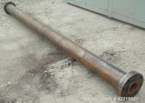 Used Single Screw Non-Vented Barrel Only, 4-1/2" diameter x 145" long, approximate 32 to 1 L/D ratio.