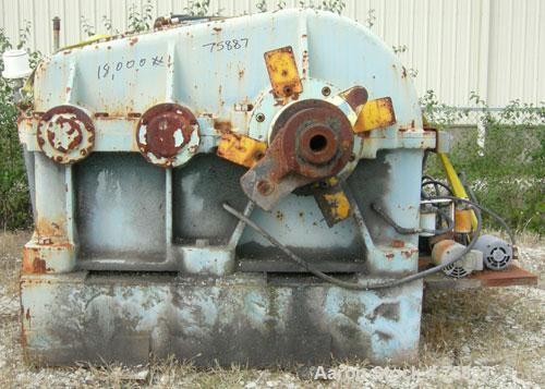 Used Davis Standard Extruder Gearbox, Model 8'T
