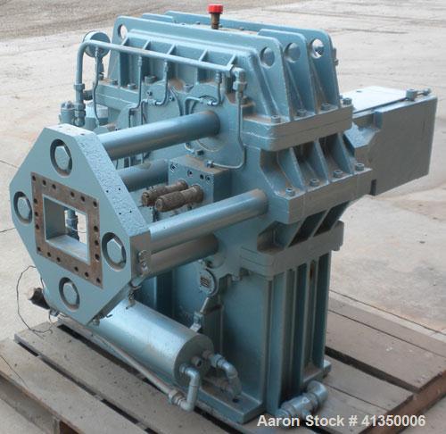 Used Werner Pfleiderer Co-Rotating Design Gearbox, Type 2A58.5/1750. Last used on a ZSK-70. 4.26:1 ratio.
