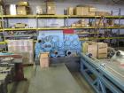 Used Werner Pfleiderer Twin Screw Gearboxes (3) and Thrust Bearing Assemblies.  Additional parts include one base for 160 mm.  Lot various barrels, heaters, shafts, screw elements and barrel supports.
