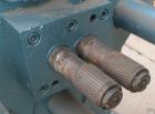 Used Werner Pfleiderer Co-Rotating Design Gearbox, Type 2A58.5/1750. Last used on a ZSK-70. 4.26:1 ratio.