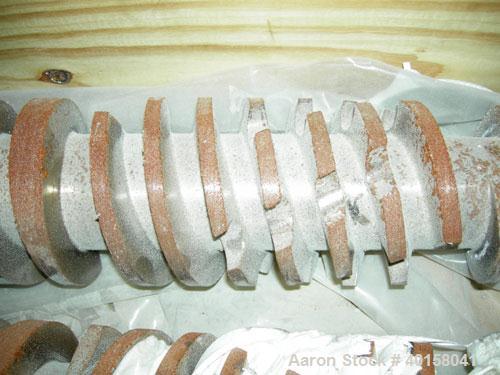 Used (1) Set of 2 Cincinnati 80mm conical twin screws