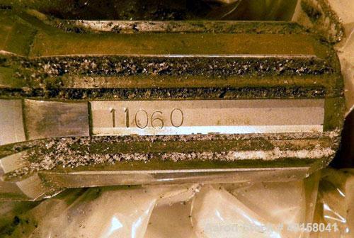 Used (1) Set of 2 Cincinnati 80mm conical twin screws