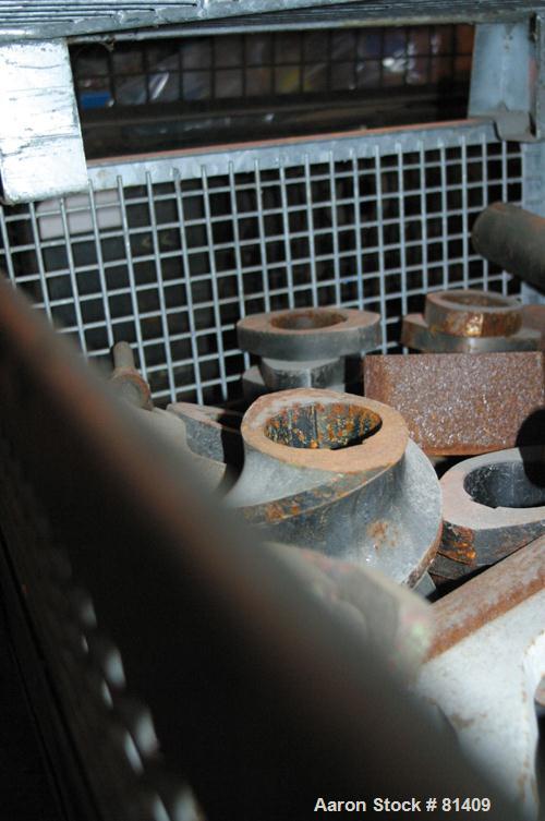Used Werner & Pfleiderer ZSK-120 MM Twin Screw Extruder Parts Consisting Of: (2) Screw shafts, and approximately 280 miscellaneous screw segments.