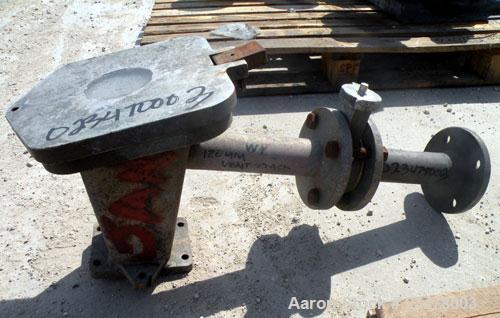 Used Werner & Pfleiderer ZSK120 Twin Screw Extruder Vent Stack, 304 Stainless Steel.