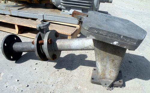 Used Werner & Pfleiderer ZSK120 Twin Screw Extruder Vent Stack, 304 Stainless Steel.