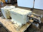 Used American Maplan 130mm Twin Screw Extruder Parts Consisting Of: (1) Thyssen TPM 3-130-D05-V70 Gear Box, serial# 6 343 3131/10 GB-70036, built 2000. (1) 130mm Twin Screw Set, Screw Type 055.13.100...