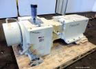 Used American Maplan 130mm Twin Screw Extruder Parts Consisting Of: (1) Thyssen TPM 3-130-D05-V70 Gear Box, serial# 6 343 3131/10 GB-70036, built 2000. (1) 130mm Twin Screw Set, Screw Type 055.13.100...