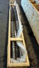 Used American Maplan 130mm Twin Screw Extruder Parts Consisting Of: (1) Thyssen TPM 3-130-D05-V70 Gear Box, serial# 6 343 3131/10 GB-70036, built 2000. (1) 130mm Twin Screw Set, Screw Type 055.13.100...