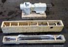 Used American Maplan 130mm Twin Screw Extruder Parts Consisting Of: (1) Thyssen TPM 3-130-D05-V70 Gear Box, serial# 6 343 3131/10 GB-70036, built 2000. (1) 130mm Twin Screw Set, Screw Type 055.13.100...