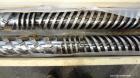 Used American Maplan 130mm Twin Screw Set. Approximate 24 to 1 L/D ratio. Built 2008, serial#WT-2931H