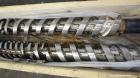 Used- American Maplan 130mm Twin Screw Set. Approximate 24 to 1 L/D ratio. Built 2008, serial#WT-2931H