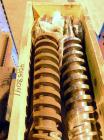 Used (1) Set of 2 Cincinnati 80mm conical twin screws