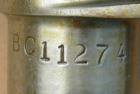 Used (1) Set of (2) Cincinnati 35mm conical twin screws, serial #BC11274-M.