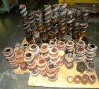 Used Werner & Pfleiderer ZSK-120 MM Twin Screw Extruder Parts Consisting Of: (2) Screw shafts, and approximately 280 miscellaneous screw segments.