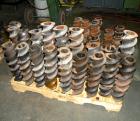 Used Werner & Pfleiderer ZSK-120 MM Twin Screw Extruder Parts Consisting Of: (2) Screw shafts, and approximately 280 miscellaneous screw segments.