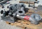 Used Werner & Pfleiderer ZSK120 Twin Screw Extruder Dosing Feeder, 304 Stainless Steel. Approximately 18'' long screw. 4-1/4'' inlet, 5'' outlet. Driven by a 1.35 kw, 3/50/500 volt, gear motor. Requi...