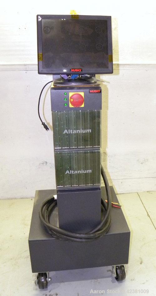 Used Husky Altanium Temperature Controller, Model XF24. Operating ambient temperature 32 to 104 deg F (0 to 40 deg C), storage temperature –4 to 140 deg F (-20 to 60 deg C), measurement accuracy +/- ...