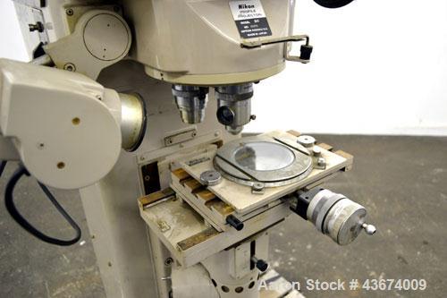 Used Nikon Optical Comparator Profile Projector Shadowgraph, Model 3C