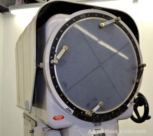Used Nikon Optical Comparator Profile Projector Shadowgraph, Model 3C