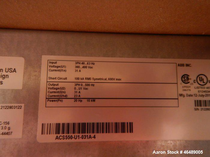 Used- ABB Model ACS500-U1 Control Drive