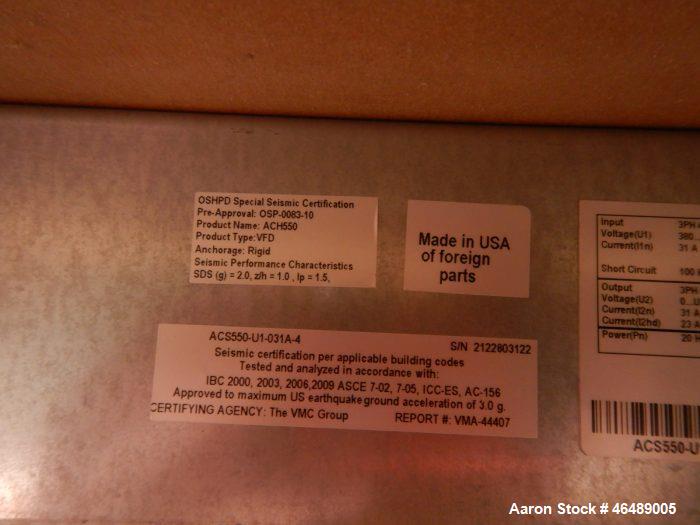 Used ABB Model ACS500-U1 Control Drive