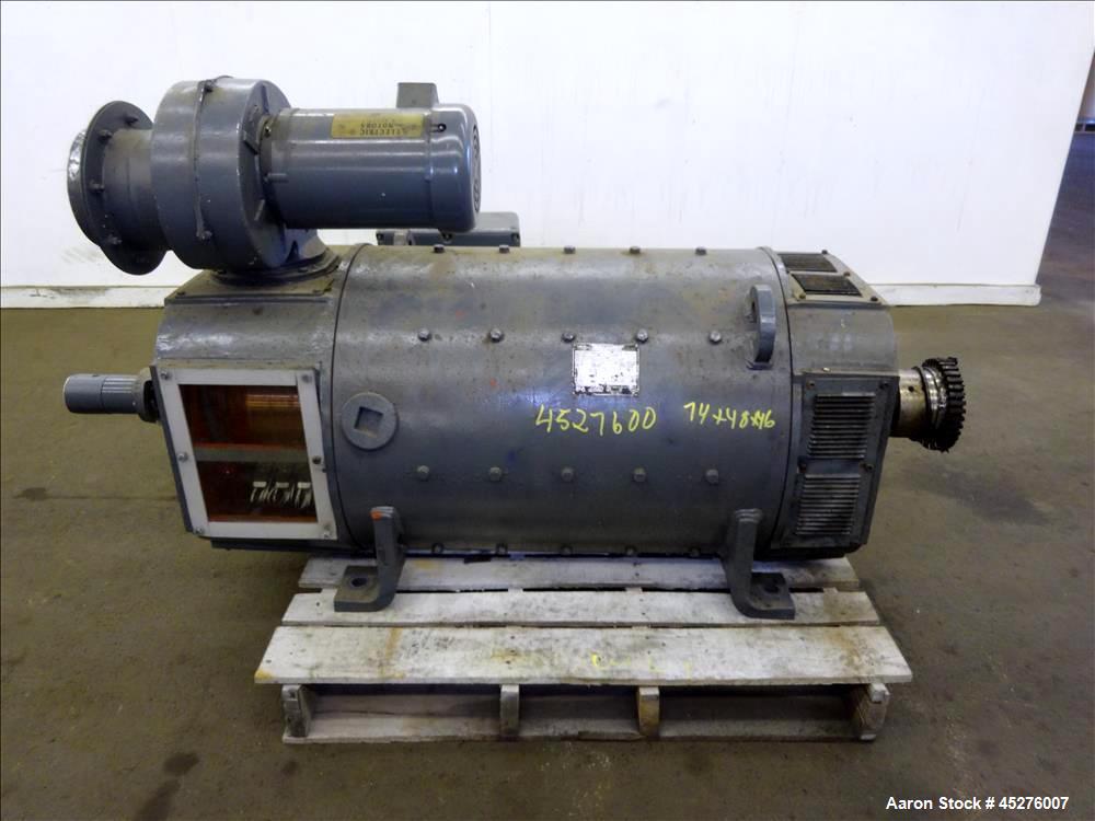 Used Baldor/Sabina 500HP DC Drive Motor, Model 5100B452001.