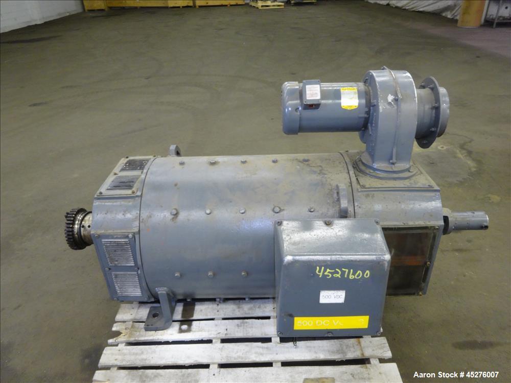 Used Baldor/Sabina 500HP DC Drive Motor, Model 5100B452001.
