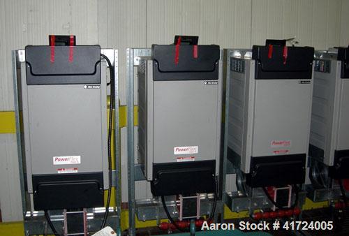 Used Reliance 300 hp AC motor. 3/60/460 input volts, 1794 output rpm. Includes an Allen-Bradley PowerFlex 700H adjustable frequency AC drive. 3/60/460 volt.