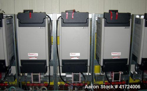 Used Reliance 300 hp AC motor. 3/60/460 input volts, 1794 output rpm. Includes an Allen-Bradley PowerFlex 700H adjustable frequency AC drive. 3/60/460 volt.