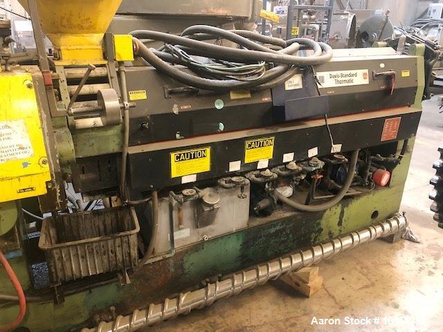 Used-4.5" Davis Standard Cold Feed Rubber Extruder