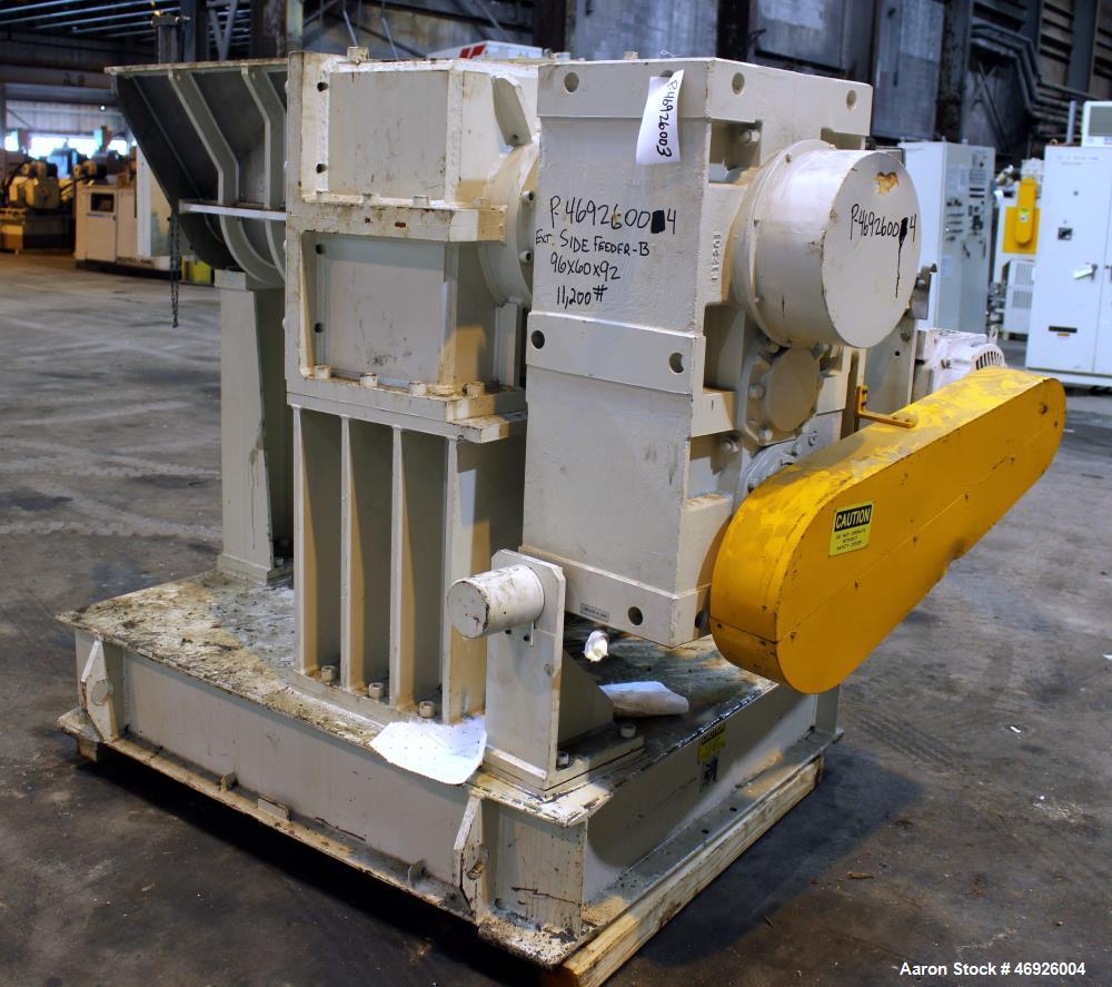 Used JSW Japan Steel Works Twin Screw Conical Feeder