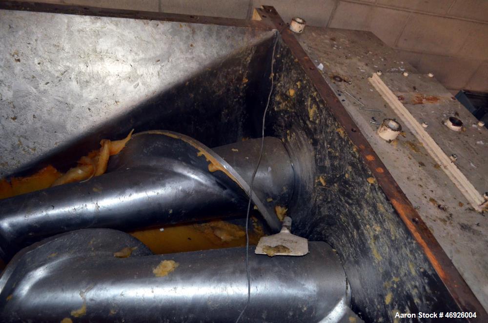 Used JSW Japan Steel Works Twin Screw Conical Feeder