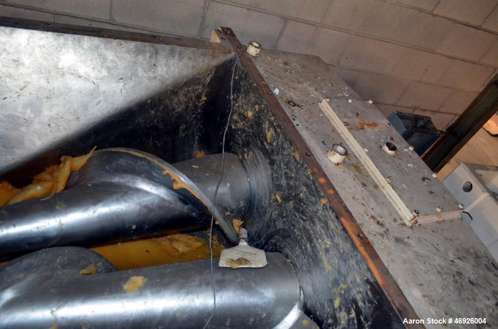 Used JSW Japan Steel Works Twin Screw Conical Feeder