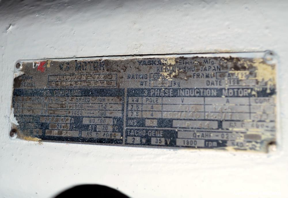 Used JSW Japan Steel Works Twin Screw Conical Feeder