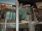 Used Moriyama Tapered Screw Twin Screw Extruder. Model 2TE500-120